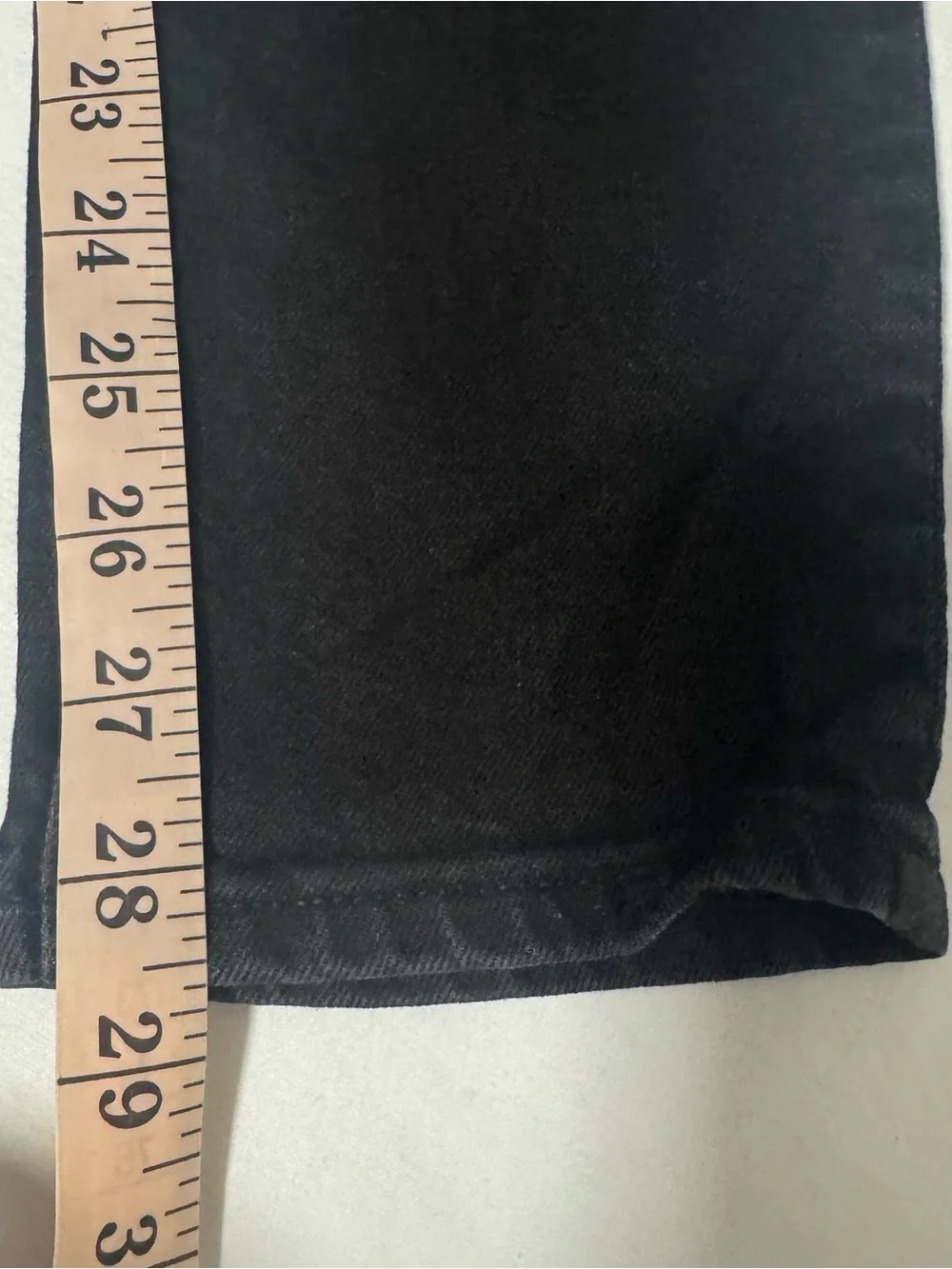 American Eagle Airflex + Men’s 28X30 Black Skinny Distressed Jeans - EUC Casual